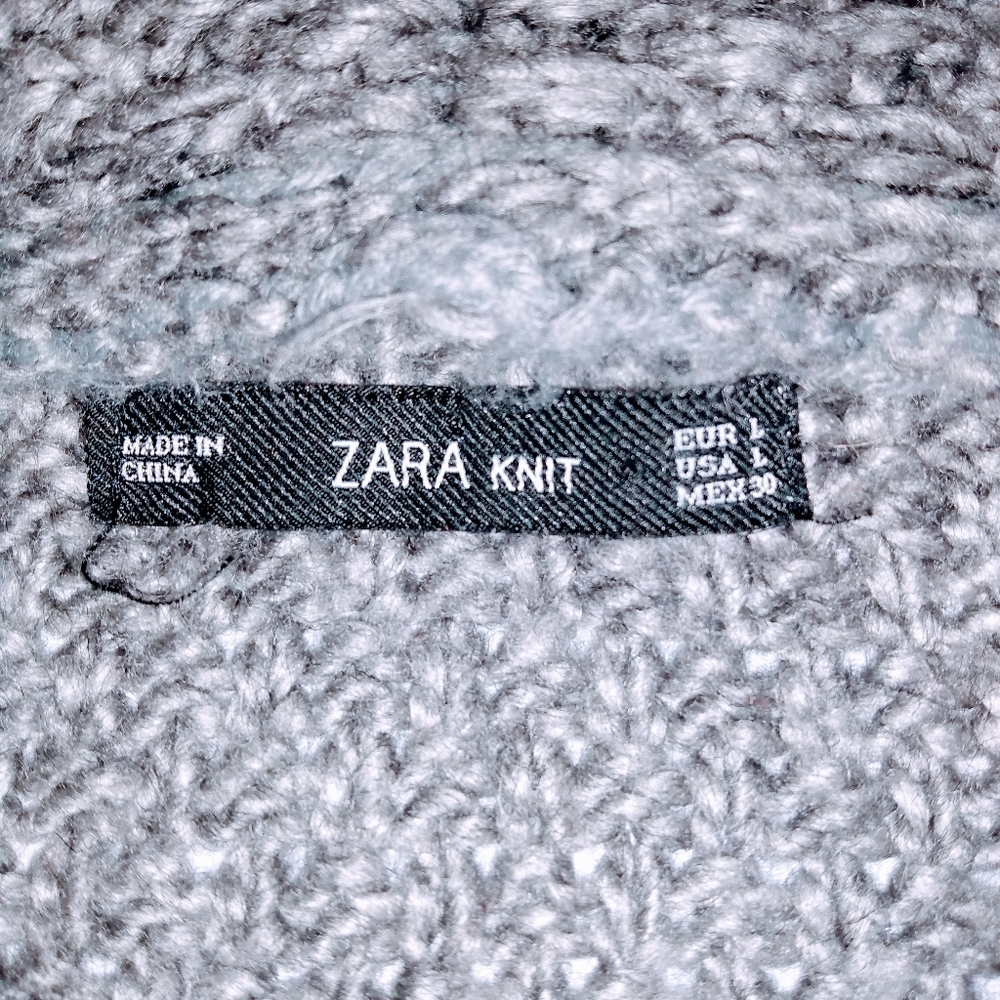 Zara chunky wool sweater